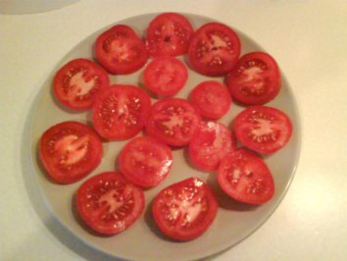 Salat: Tomaten-Mozarella-Salat - Rezept - Bild Nr. 3