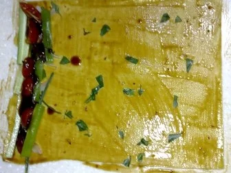 Rezept: Salat im Tofumantel Bild Nr. 4 Salat im Tofumantel - Rezept - Bild Nr. 4