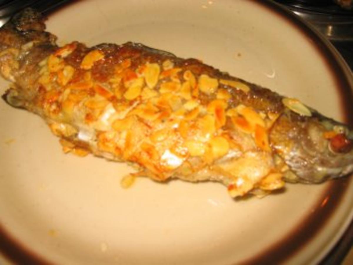 Fisch: Gefüllte Mandel - Forellen - Rezept - kochbar.de