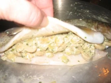 Fisch: Gefüllte Mandel - Forellen - Rezept - Bild Nr. 5