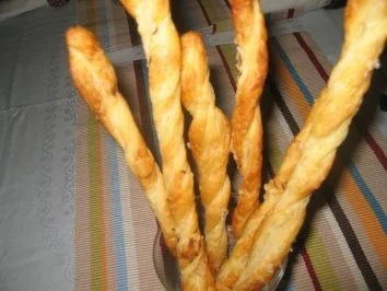 Snack: Knusperstangen - Rezept