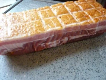 Rezept: Sauerkraut-Auflauf mit Kassler und Wammerl Bild Nr. 2 Sauerkraut-Auflauf mit Kassler und Wammerl - Rezept - Bild Nr. 2