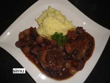 Coq au vin - Rezept