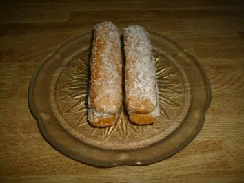 Gefüllte Löffelbiskuits - Rezept