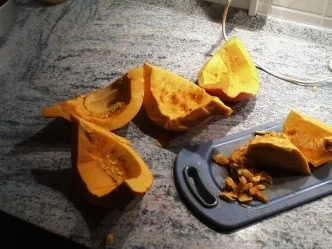 Rezept: Spälkle vom Hokkaido Bild Nr. 2 Spälkle vom Hokkaido - Rezept - Bild Nr. 2