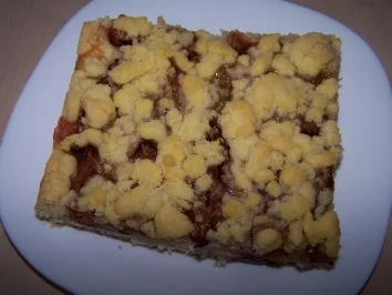 Rezept: Zwetschgenkuchenblech mit Streuseln Zwetschgenkuchenblech mit Streuseln - Rezept