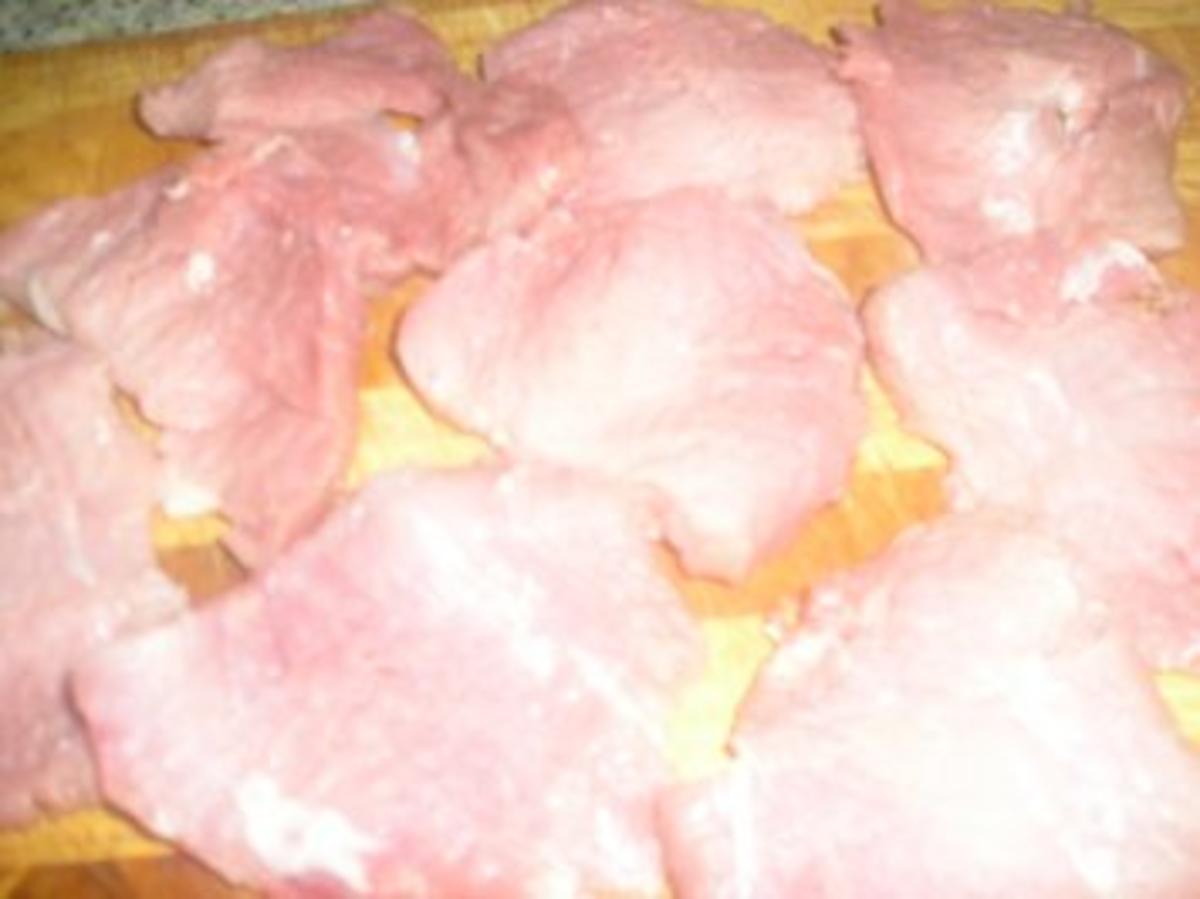 Schnitzelchen vom Schweinslugenbraten (Schweinefilet) - Rezept - Bild Nr. 4