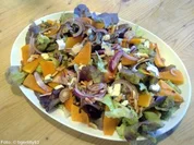 Bunter Kürbissalat - Rezept