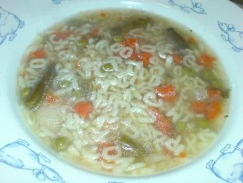 Rezept: Nudelsuppe mit Hähnchenfleisch und Mägen Bild Nr. 14 Nudelsuppe mit Hähnchenfleisch und Mägen - Rezept - Bild Nr. 14