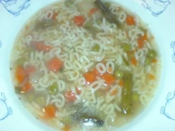 Rezept: Nudelsuppe mit Hähnchenfleisch und Mägen Bild Nr. 16 Nudelsuppe mit Hähnchenfleisch und Mägen - Rezept - Bild Nr. 16