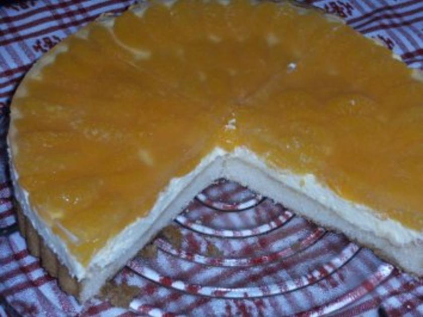 Schnelle Schmandtorte mit Mandarinen - schnell &amp; einfach - von Puttisenior