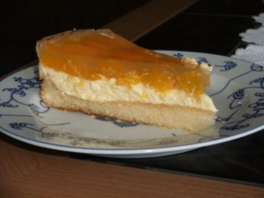 Schnelle Schmandtorte mit Mandarinen - schnell &amp; einfach - von Puttisenior