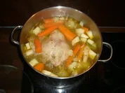 Rezept: Hühnersuppe ala Oma (südländisch) Hühnersuppe ala Oma (südländisch) - Rezept