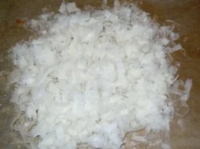 Pfirsich-Salsa im Parmesamkörbchen - Rezept - Bild Nr. 4