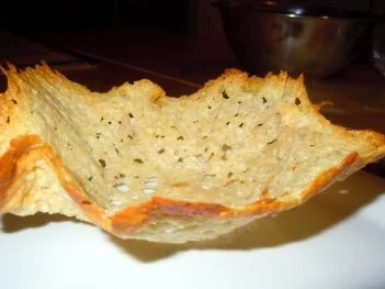 Pfirsich-Salsa im Parmesamkörbchen - Rezept - Bild Nr. 6