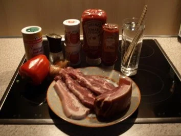 Schaschlik in feuriger Soße - Rezept - Bild Nr. 2