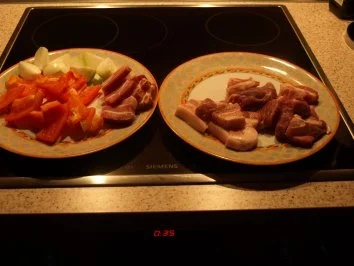 Schaschlik in feuriger Soße - Rezept - Bild Nr. 3