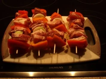 Schaschlik in feuriger Soße - Rezept - Bild Nr. 4