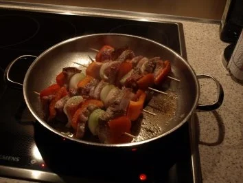 Schaschlik in feuriger Soße - Rezept - Bild Nr. 5