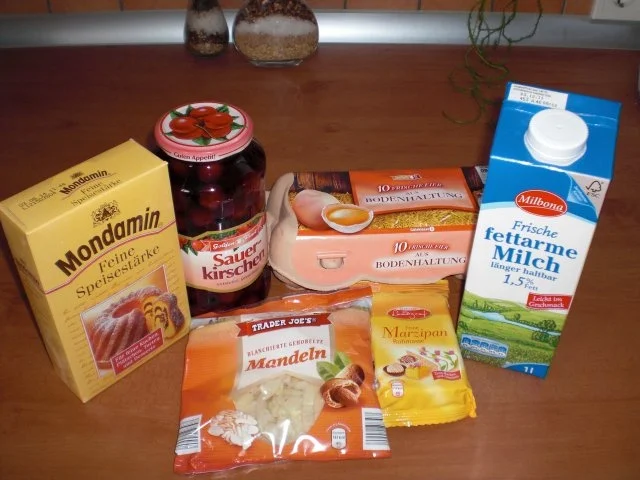 Kirschen mit Marzipanschaum - Rezept - Bild Nr. 2