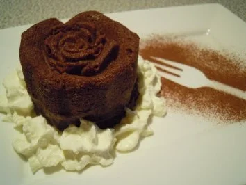 Bananen  Schokolade  Rosen - Rezept