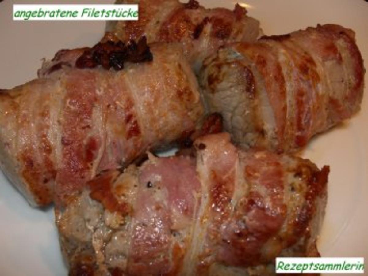 Fleisch:     SCHWEINEFILET in BACON - Rezept - Bild Nr. 7