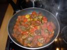 Zucchini-Merguez-Pfandl - Rezept