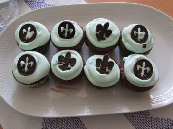 Rezept: Schokoladen Mint Cupcake Schokoladen Mint Cupcake - Rezept