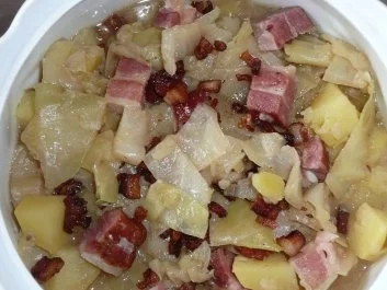 Eintopf: Weißkohl ostfriesisch - (Buuskohl) - Rezept - Bild Nr. 3