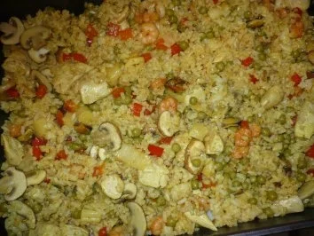 Rezept: Paella nach Holger's Art Bild Nr. 4 Paella nach Holger's Art - Rezept - Bild Nr. 4