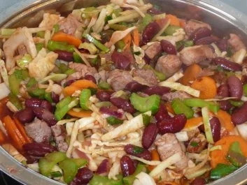 Eintopf: Bohnentopf mallorquinisch - Rezept - Bild Nr. 3