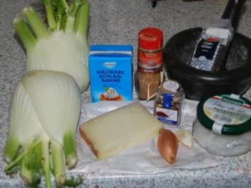 Gratinierter Fenchel in Safransahne - Rezept - Bild Nr. 2