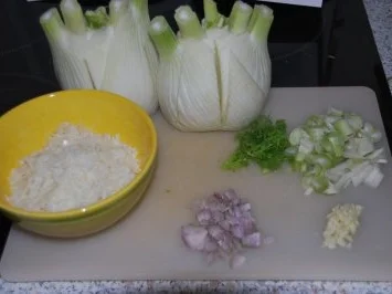 Gratinierter Fenchel in Safransahne - Rezept - Bild Nr. 3