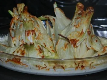 Gratinierter Fenchel in Safransahne - Rezept - Bild Nr. 5