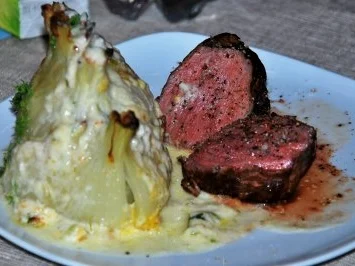 Gratinierter Fenchel in Safransahne - Rezept