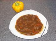 Rindfleisch mit Chili (sehr scharf) - Rezept