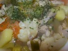 Eintopf - Gemüsesuppe mit Huhn - Rezept