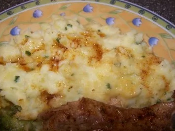 Kotelett - Rosenkohl - Kartoffelpüree - Rezept - Bild Nr. 7