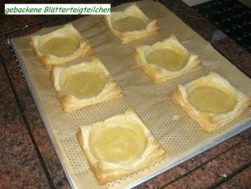 Blätterteig:  PUDDINGTEILCHEN - Rezept - Bild Nr. 5