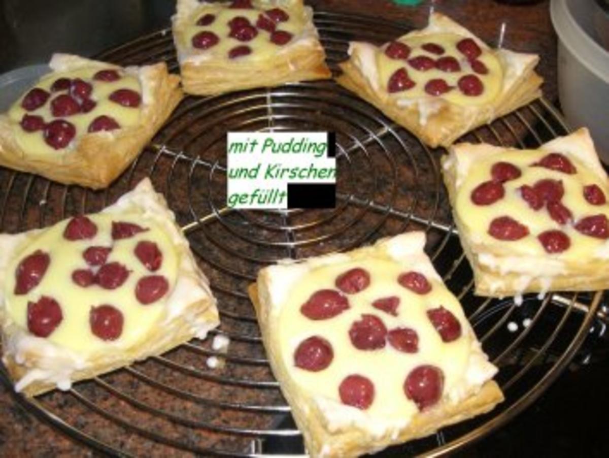 Blätterteig:  PUDDINGTEILCHEN - Rezept - Bild Nr. 7