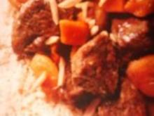 Kürbis-Lamm-Gulasch mit orientalischen Gewürzen - Rezept