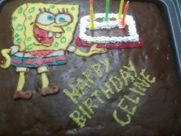 Kuchen:Spongebob Kuchen - Rezept