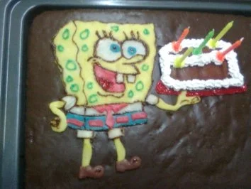 Kuchen:Spongebob Kuchen - Rezept - Bild Nr. 3