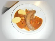 Rezept: Schlesische Wurst in Biersoรe Schlesische Wurst in Biersoรe - Rezept