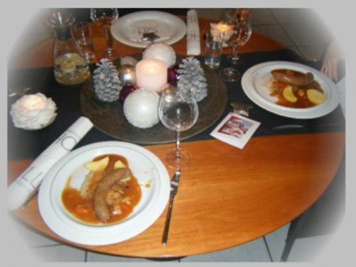 Schlesische Wurst in Biersoße - von hareg