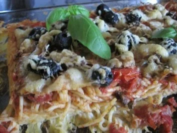 Spaghetti-Pizza - Rezept - Bild Nr. 2