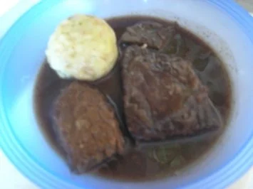 Sauerbraten im Römertopf - Rezept - Bild Nr. 2