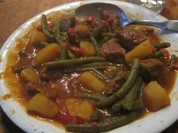 Rindfleischeintopf mit grünen Bohnen und Kartoffeln - Rezept