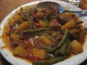 Rindfleischeintopf mit grünen Bohnen und Kartoffeln - Rezept