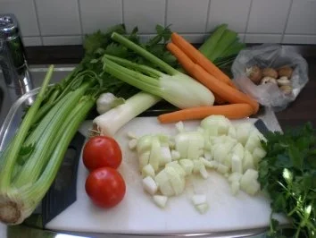 Unsere Gemüsebrühe - Rezept